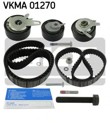 VKMA 01270 SKF Комплект (ремінь+ролики)1